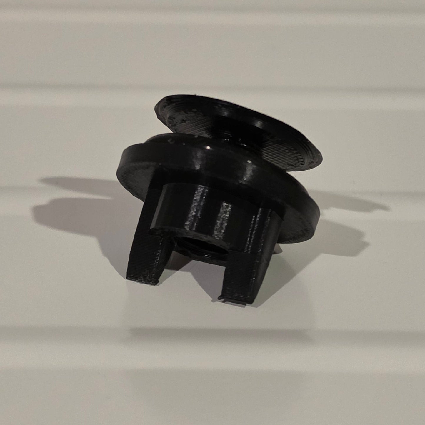 Hyundai wiper delete plug 3D printed installed