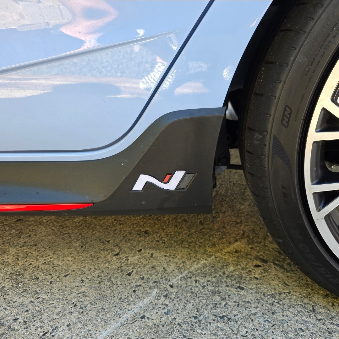 N Logo for i20N side skirt