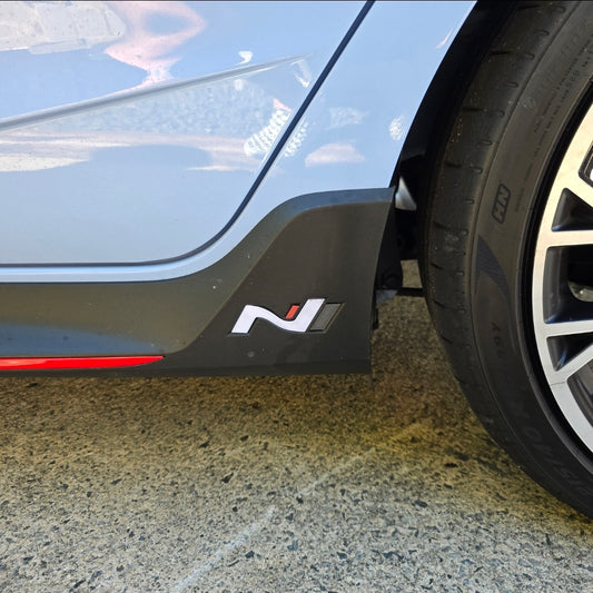N Logo for i20N side skirt