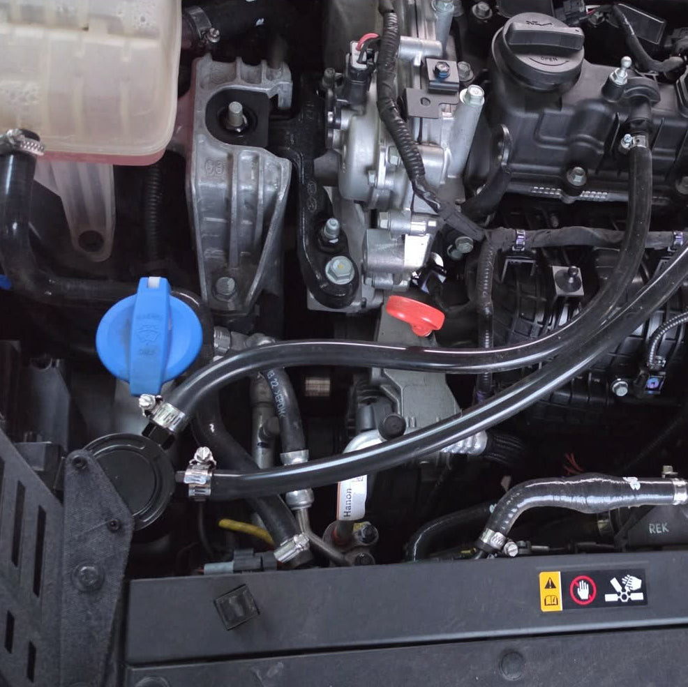 Catch can kit for Hyundai i30N engine bay